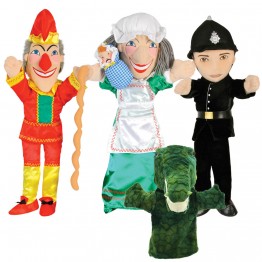 Punch and Judy Puppet Set
