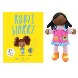 Ruby's Worry Book and Puppet Set 