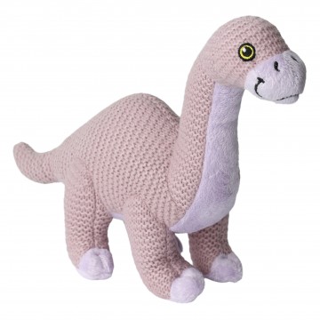 Wilberry Knitted Brontosaurus  - Lilac (small)