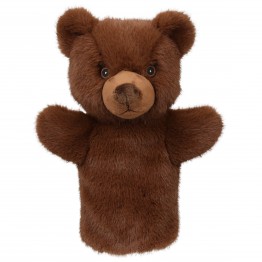Animal Puppet Buddies Brown Bear Hand Puppet 