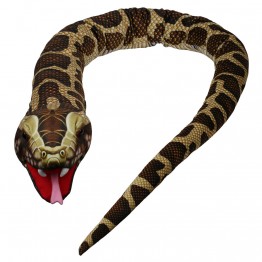 Large Creature Brown Snake Hand Puppet