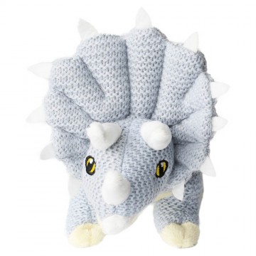 Triceratops (Blue) - Small - Wilberry Knitted
