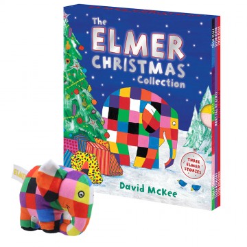 The Elmer Christmas Collection and Finger Puppet