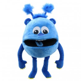 Blue -  Baby Monster Hand Puppet