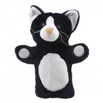 Cat (Black and White) -ECO  Puppet Buddies - Animals