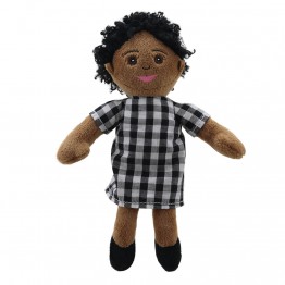 Finger Puppets: Mum (Checked Outfit)