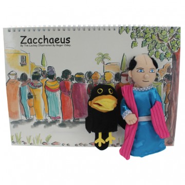 Zacchaeus Story Book with Puppets