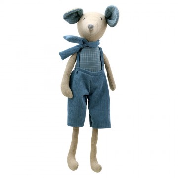Mouse (Boy Large) -  Wilberry Linen Soft Toy